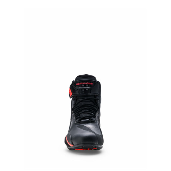 Baskets Alpinestars Faster-4 Drystar - Noir Rouge Fluo