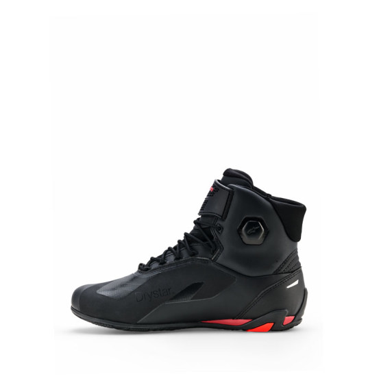 Baskets Alpinestars Faster-4 Drystar - Noir Rouge Fluo