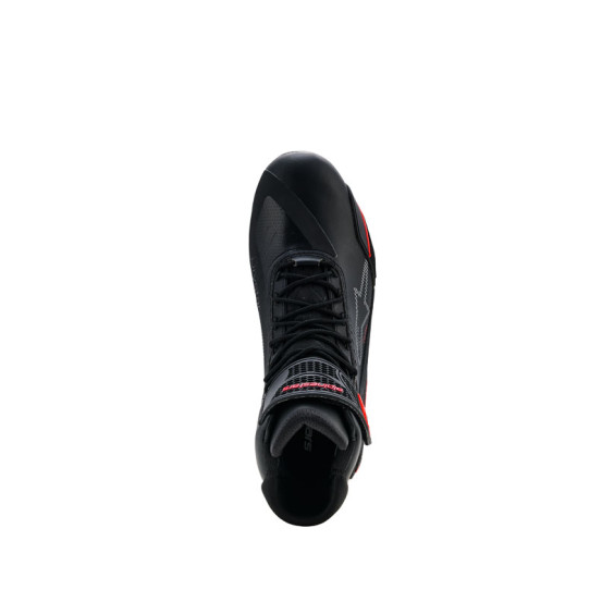 Baskets Alpinestars Faster-4 Drystar - Noir Rouge Fluo