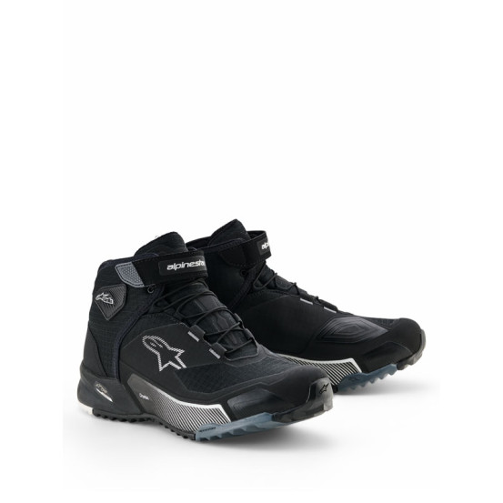 Baskets femme Alpinestars CR-X Drystar - Noir Gris Blanc