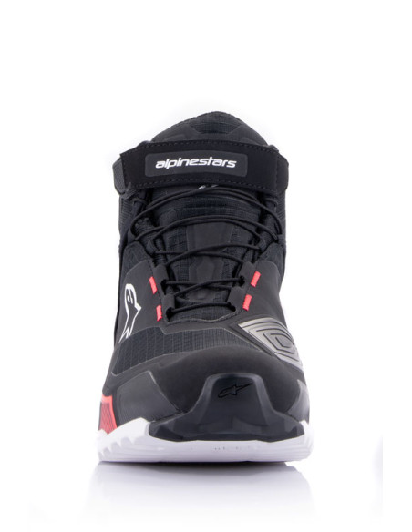Baskets femme Alpinestars CR-X Drystar - Noir Blanc Rose Diva