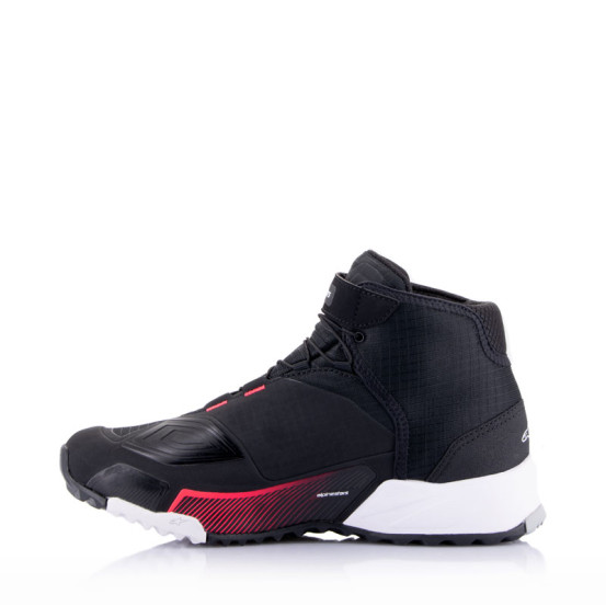 Baskets femme Alpinestars CR-X Drystar - Noir Blanc Rose Diva