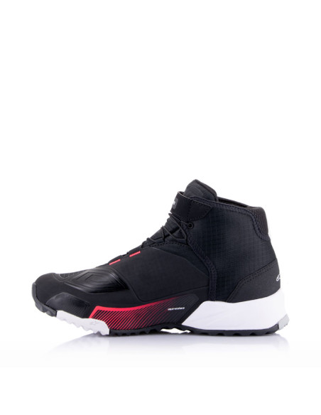 Baskets femme Alpinestars CR-X Drystar - Noir Blanc Rose Diva