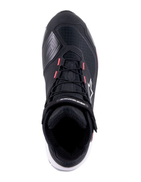 Baskets femme Alpinestars CR-X Drystar - Noir Blanc Rose Diva