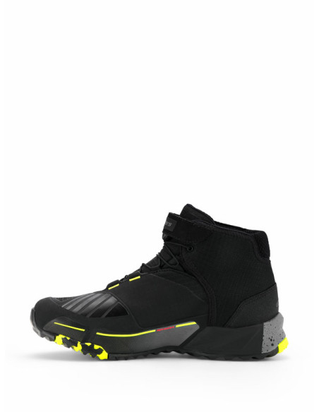 Baskets Alpinestars CR-X Drystar - Noir Gris Jaune Fluo