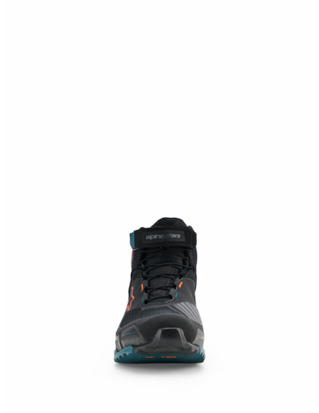 Baskets Alpinestars CR-X Drystar - Noir Bleu Petrol Orange Fluo