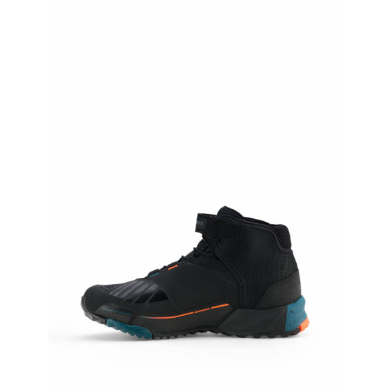 Baskets Alpinestars CR-X Drystar - Noir Bleu Petrol Orange Fluo