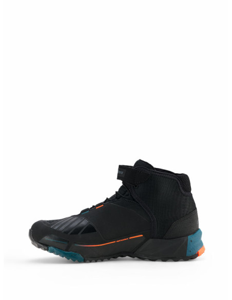 Baskets Alpinestars CR-X Drystar - Noir Bleu Petrol Orange Fluo