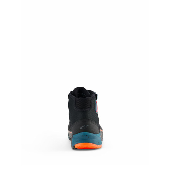 Baskets Alpinestars CR-X Drystar - Noir Bleu Petrol Orange Fluo