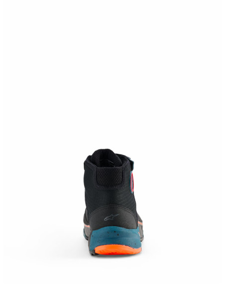 Baskets Alpinestars CR-X Drystar - Noir Bleu Petrol Orange Fluo