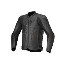 Blouson cuir Alpinestars Dusk - Noir