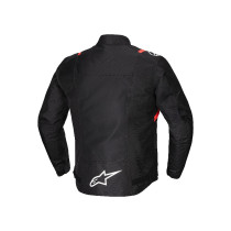 Blouson Alpinestars T-SPS V2 Waterproof - Noir Blanc Rouge Fluo 2