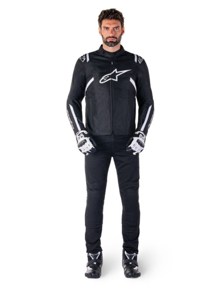 Blouson Alpinestars T-SPS V2 Waterproof - Noir Blanc