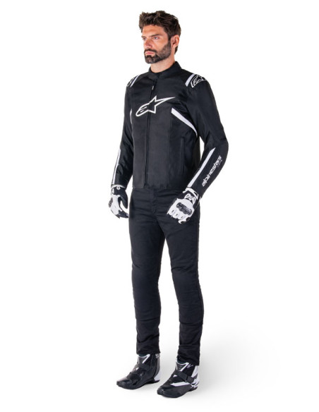 Blouson Alpinestars T-SPS V2 Waterproof - Noir Blanc