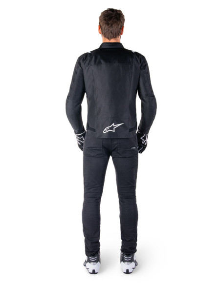 Blouson Alpinestars T-SPS V2 Waterproof - Noir Blanc
