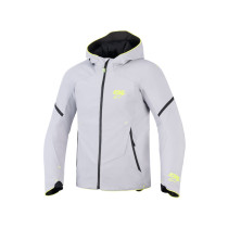 Blouson Alpinestars Aeroshell Waterproof - Gris Jaune Fluo