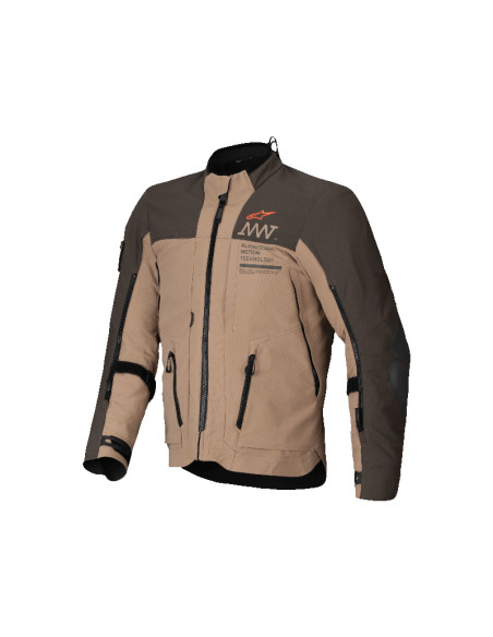 Veste Alpinestars AMT-8 Stretch Drystar XF - Marron Kaki
