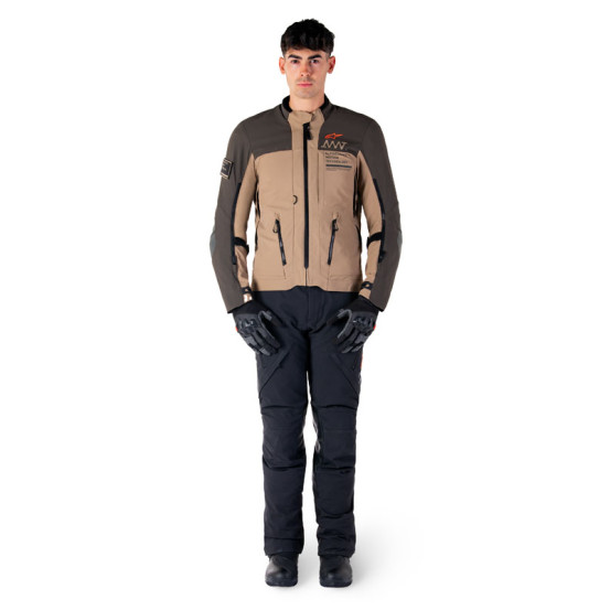 Veste Alpinestars AMT-8 Stretch Drystar XF - Marron Kaki