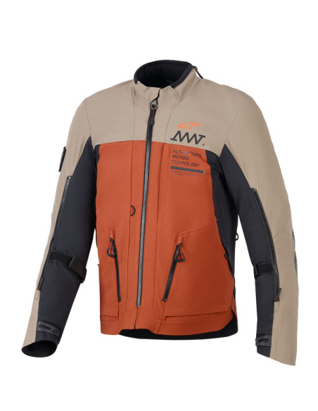 Veste Alpinestars AMT-8 Stretch Drystar XF - Marron Walnut Noir