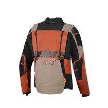 Veste Alpinestars Halo Pro Drystar XF laminée - Marron Walnut Noir 2