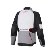 Veste Alpinestars Andes V4 Drystar - Gris foncé Bleu Ice Gris Rouge Bright 2