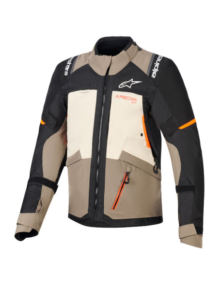 Veste Alpinestars Andes V4 Drystar - Marron Walnut Beige Noir