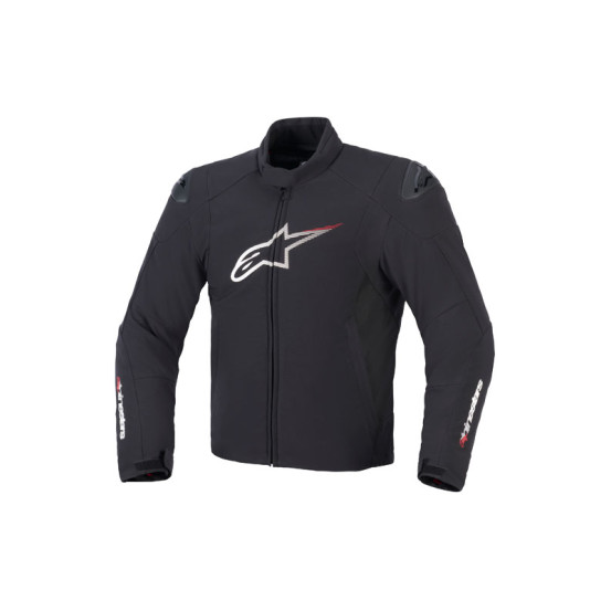 Blouson Alpinestars SMX Waterproof - Noir Blanc Rouge Bright
