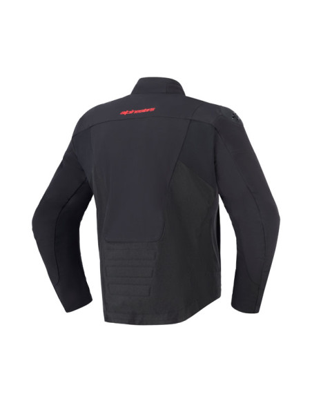 Blouson Alpinestars SMX Waterproof - Noir Blanc Rouge Bright