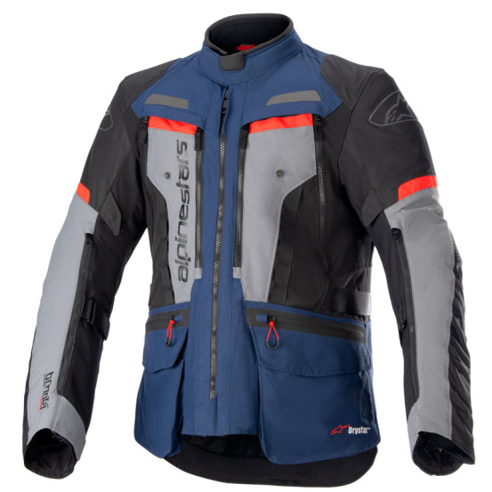 Veste Alpinestars Bogota Pro Drystar - Bleu Noir Rouge Bright
