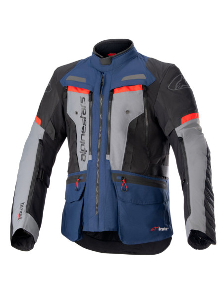 Veste Alpinestars Bogota Pro Drystar - Bleu Noir Rouge Bright