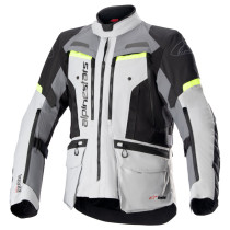 Veste Alpinestars Bogota Pro Drystar - Bleu Ice Gris Jaune Fluo