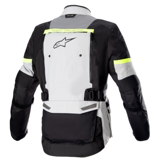Veste Alpinestars Bogota Pro Drystar - Bleu Ice Gris Jaune Fluo