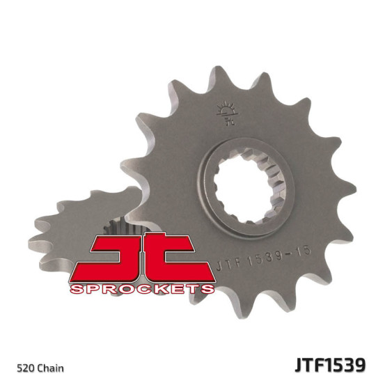 Pignon acier JT - Pas 520 - KAWASAKI 250 Ninja R 2008-2012