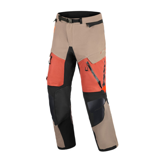Pantalon Alpinestars Halo Pro Drystar XF laminée - Marron Walnut Noir