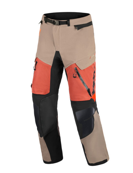 Pantalon Alpinestars Halo Pro Drystar XF laminée - Marron Walnut Noir