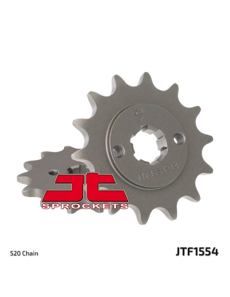 Pignon acier JT - Pas 520 - YAMAHA 200 YFS Blaster 1988-2004