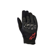 Gants cross Alpinestars Megawatt - Noir Rouge Fluo