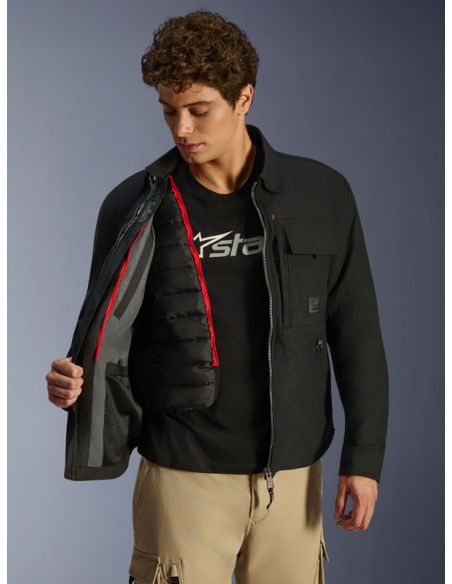 Surchemise Alpinestars Bryon Waterproof - Noir