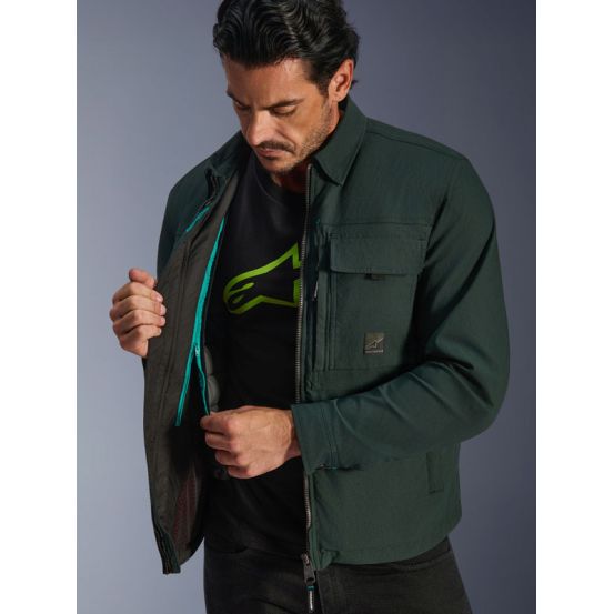 Surchemise Alpinestars Bryon Waterproof - Vert