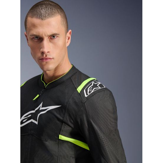 Blouson Alpinestars T-SPS Air V2 - Noir Jaune Fluo