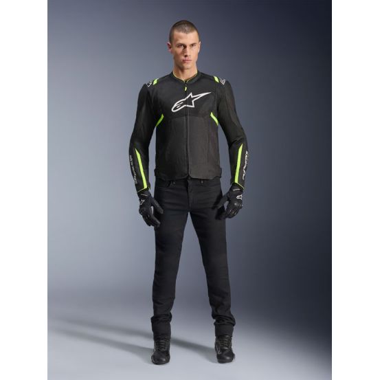 Blouson Alpinestars T-SPS Air V2 - Noir Jaune Fluo