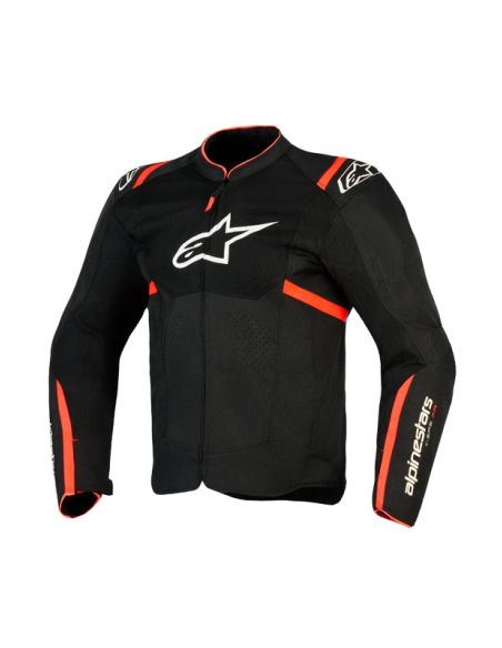 Blouson Alpinestars T-SPS Air V2 - Noir Rouge Fluo