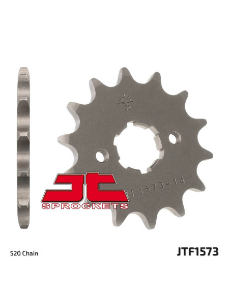 Pignon acier JT - Pas 520 - YAMAHA 125 XV Virago 1997-2000