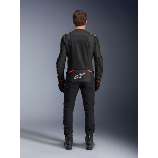 Blouson Alpinestars T-SPS Air V2 - Noir Rouge Fluo