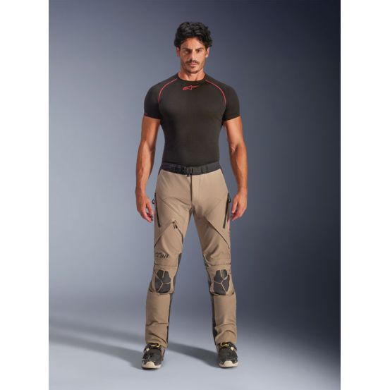 Pantalon Alpinestars AMT-8 Stretch Drystar XF - Marron Walnut Noir