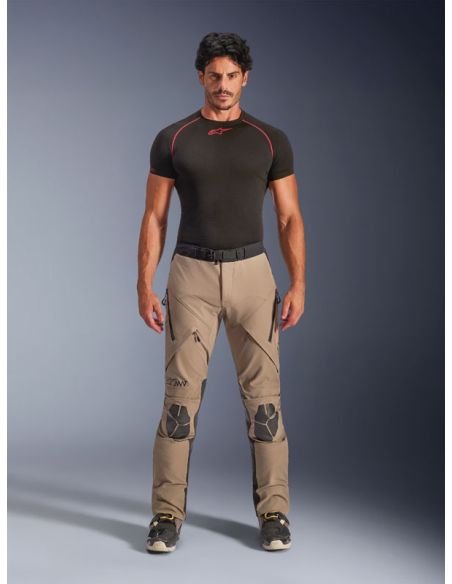 Pantalon Alpinestars AMT-8 Stretch Drystar XF - Marron Walnut Noir