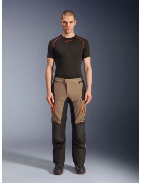 Pantalon Alpinestars Andes V4 Drystar - Marron Walnut Noir
