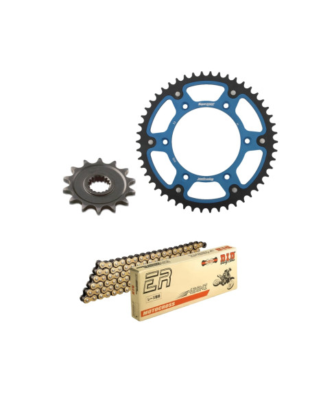 Kit chaine 428 STEALTH DID-SUPERSPROX - Yamaha 85 YZ 2020-2025