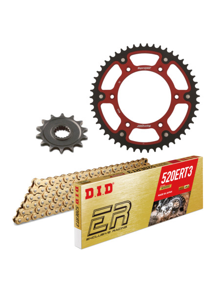 Kit chaine 520 STEALTH DID-SUPERSPROX - Fantic 125 XX 2021-2026