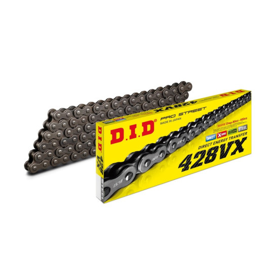 Chaine DID 428 VX X-Ring Noir/Noir